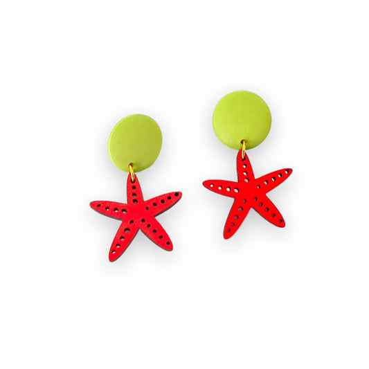 PENDIENTES Estrellas de Mar